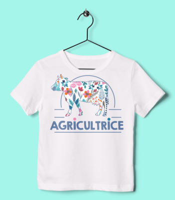 TEE SHIRT ENFANT AGRICULTRICE