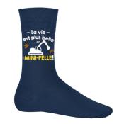 CHAUSSETTES "LA VIE EST PLUS BELLE EN MINI-PELLE"