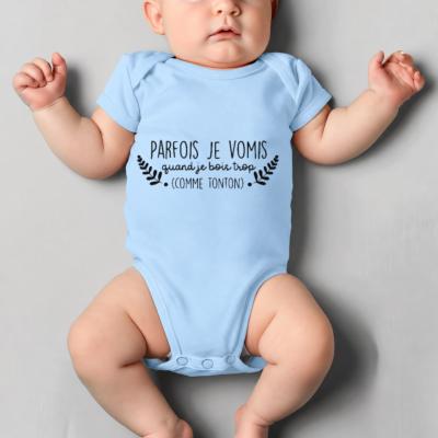 BODY " PARFOIS JE VOMIS QUAND JE BOIS TROP (COMME TONTON)"