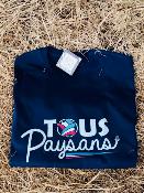 T-SHIRT  "TOUS PAYSANS"