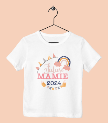 TEE SHIRT "FUTURE MAMIE 2024"