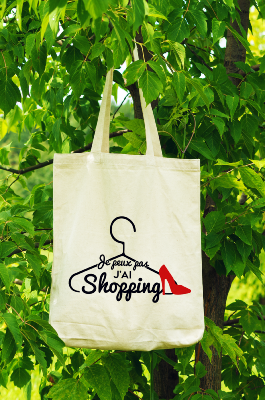 TOTEBAG JE PEUX PAS J'AI SHOPPING