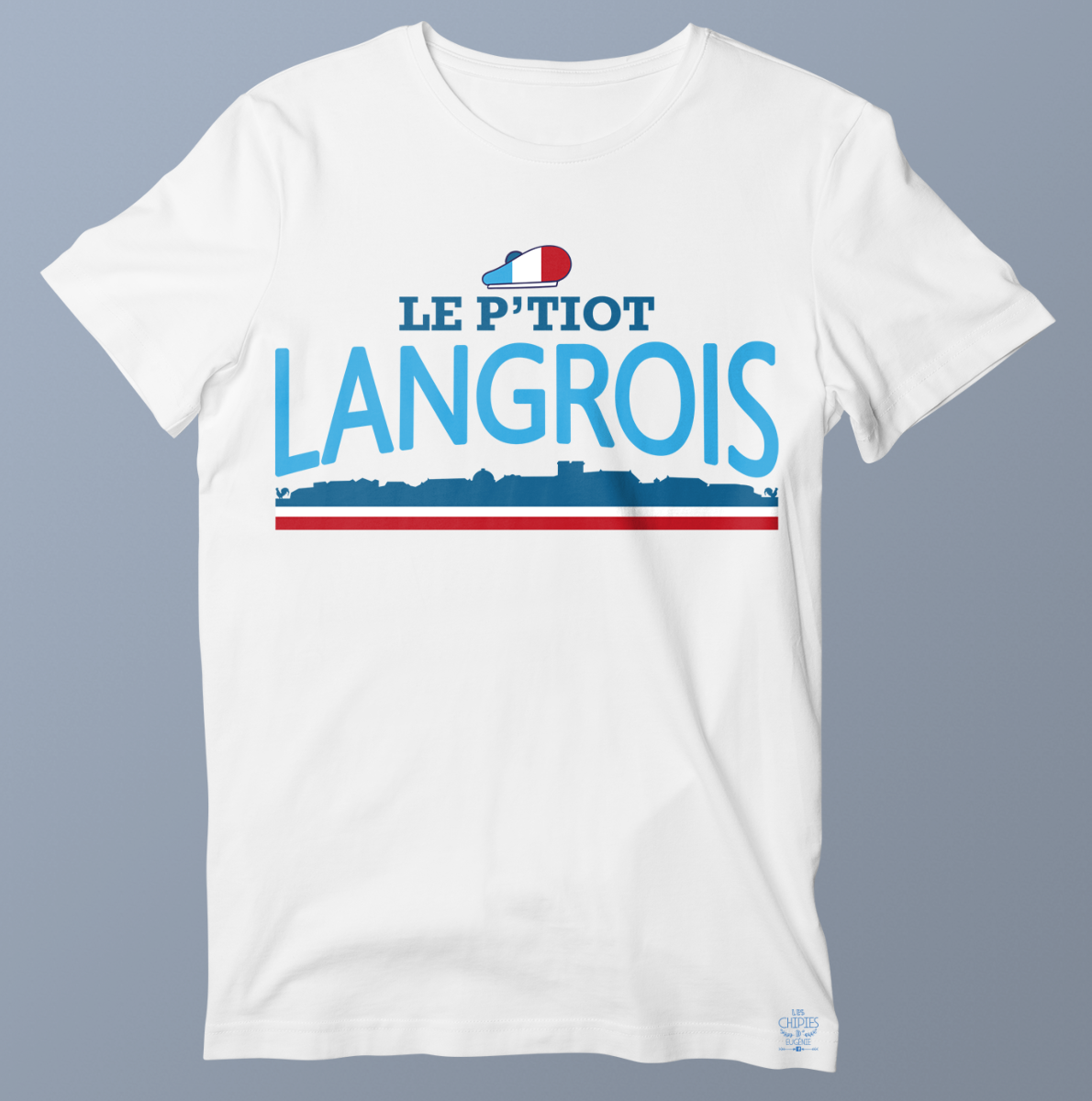 TEE-SHIRT  "LE P'TIOT LANGROIS"