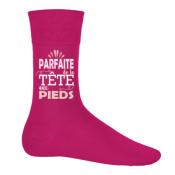 CHAUSSETTES "PARFAITE DE LA TÊTE AUX PIEDS"