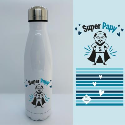 BOUTEILLE ISOTHERME "SUPER PAPY"