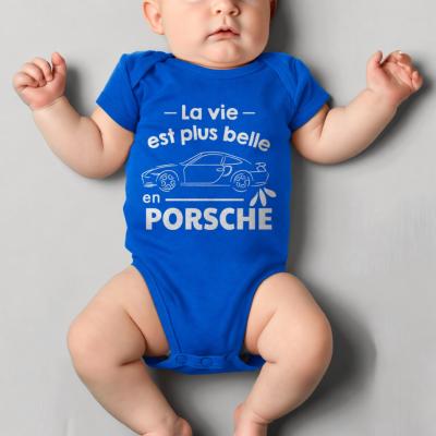 BODY "LA VIE EST PLUS BELLE EN PORSCHE"