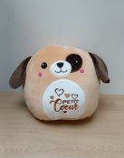 PELUCHE CHIEN RONDE PERSONNALISABLE