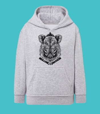 SWEAT ENFANT " MEILLEUR CHASSEUR"