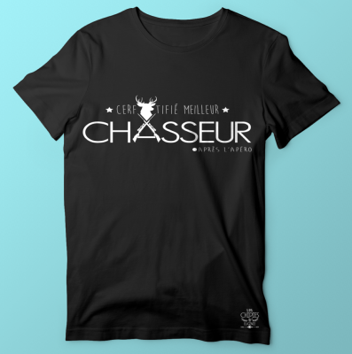 AtooDog Tee Shirt bécasse Chasseur Breton 