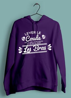 SWEAT "LEVER LE COUDE"