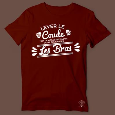 TEE-SHIRT "LEVER LE COUDE "