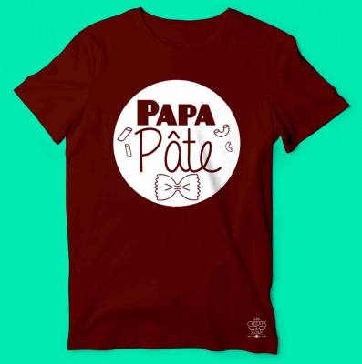 TEE-SHIRT  "PAPA PATE"