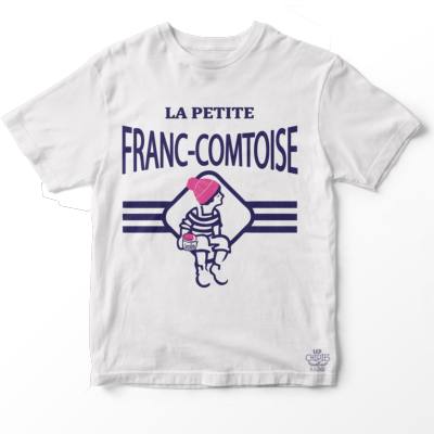 TEE SHIRT ENFANT " LA PETITE FRANC COMTOISE"