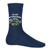 CHAUSSETTES "LA VIE EST PLUS BELLE EN 2CV"