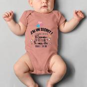 BODY "J'AI UN SECRET IL EST DANS LE VENTRE DE MAMAN - GRANDE SOEUR"