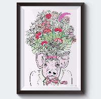 COCHON A COLORIER