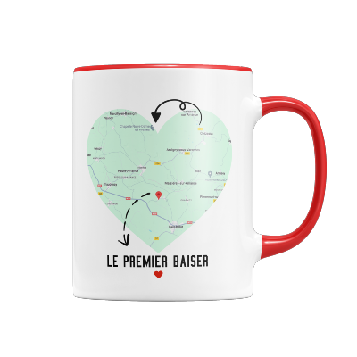 MUG "LE PREMIER BAISER"