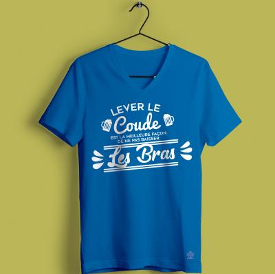 TEE-SHIRT "LEVER LE COUDE"
