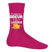 CHAUSSETTES "Y’A COMME UNE ODEUR DE LANGRES"