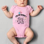 BODY "J'AI UN SECRET IL EST DANS LE VENTRE DE MAMAN - GRANDE SOEUR"