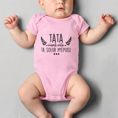BODY " TATA VIENT VITE TA SOEUR M'EPUISE"
