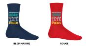 CHAUSSETTES "CHEMINOT DE LA TÊTE AUX PIEDS"
