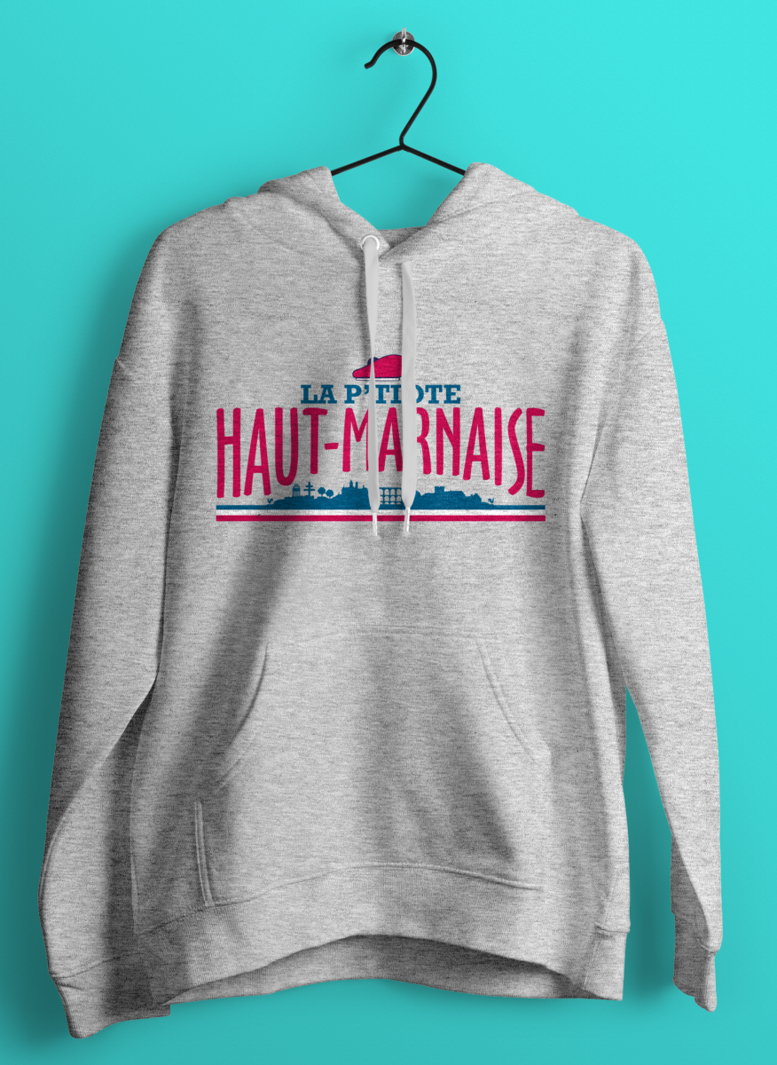 HOODIE " LA P'TIOTE HAUT MARNAISE "