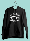 SWEAT "LA VIE EST PLUS BELLE EN ALPINE"