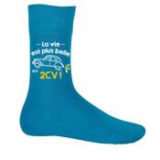CHAUSSETTES "LA VIE EST PLUS BELLE EN 2CV"