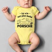 BODY "LA VIE EST PLUS BELLE EN PORSCHE"