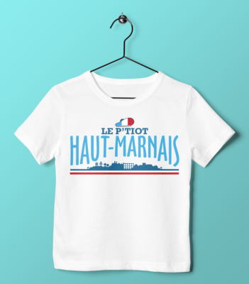 TEE SHIRT ENFANT "LE P'TIOT HAUT MARNAIS V2"