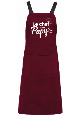 TABLIER BIO "CHEF PAPY"