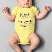 BODY "JE SUIS SUPER TROP GÉNIALE (COMME MAMAN)"