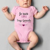 BODY "JE SUIS SUPER TROP GÉNIALE (COMME MAMAN)"