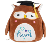 PELUCHE HIBOU PERSONNALISABLE