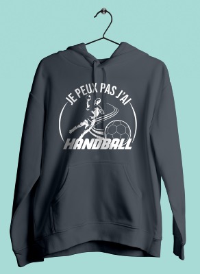 SWEAT "JE PEUX PAS J'AI HANDBALL"