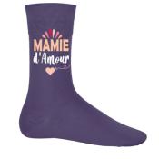 CHAUSSETTES "MAMIE D’AMOUR"