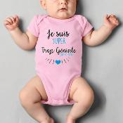 BODY "JE SUIS SUPER TROP GÉNIALE (COMME PAPA)"
