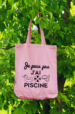 Sac peut pas j'ai piscine fille