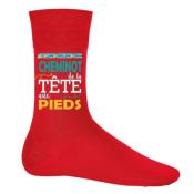 CHAUSSETTES "CHEMINOT DE LA TÊTE AUX PIEDS"