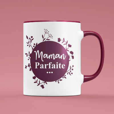 MUG "MAMAN PARFAITE & BORDELIQUE"