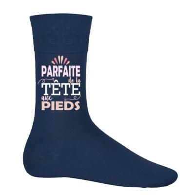 CHAUSSETTES "PARFAITE DE LA TÊTE AUX PIEDS"