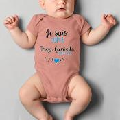 BODY "JE SUIS SUPER TROP GÉNIALE (COMME PAPA)"