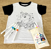 T-SHIRT ENFANTS À COLORIER 