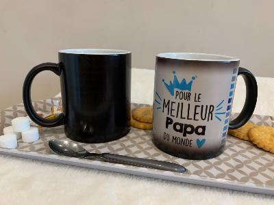 MUG MAGIQUE POUR LE MEILLEUR PAPA DU MONDE