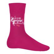 CHAUSSETTES "TU ES UNE GONZESSE INCROYABLE"