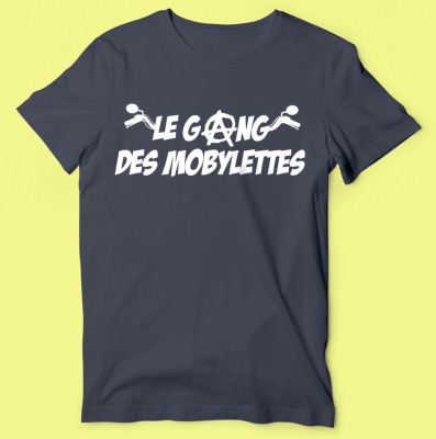 TEE-SHIRT "LE GANG DES MOBYLETTES"