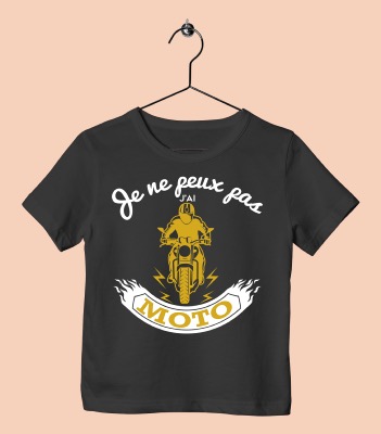 T shirt Motard homme - Peux pas j'ai Moto !