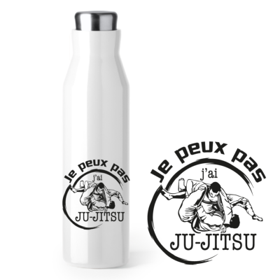 BOUTEILLE ISOTHERME "JE PEUX PAS J'AI JUJITSU"