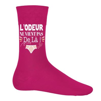 CHAUSSETTES "L’ODEUR NE VIENT PAS DE LÀ !" FEMME